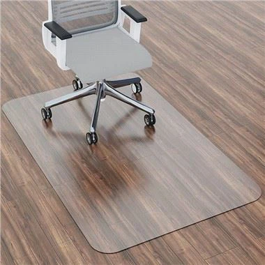 Sert Zemin için 45 "X 53" Dikdörtgen Polikarbonat Ofis Koltuğu Mat